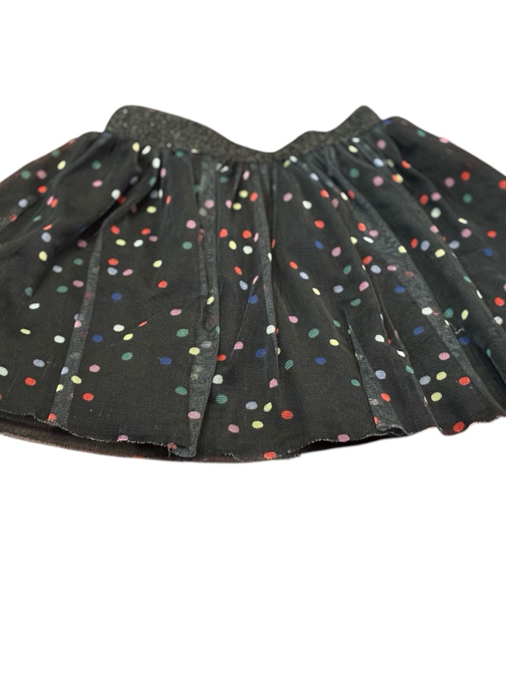 Hannah Andersson, Size 4(100) Black Tulle skirt with dots